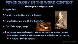 Psychoanalytic school [upl. by Ailssa]