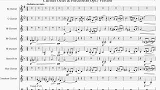 Mendelssohn Overture for Winds Op24 in Bb for Clarinet Octet [upl. by Brian]