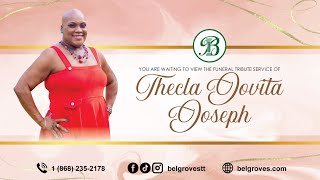 Thecla Jovita Joseph Tribute Service [upl. by Lerred676]