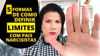 DEFININDO LIMITES COM MÃES E PAIS NARCISISTAS [upl. by Naomi562]