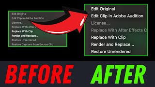 Premiere Pro Edit Clip in Audition Greyed Out Problem — SOLVED [upl. by Eimat]