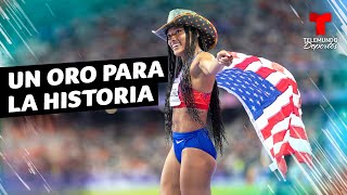 Medallero del Día Tara DavisWoodhall y su oro histórico  Juegos Olímpicos París 2024 [upl. by Madlen]