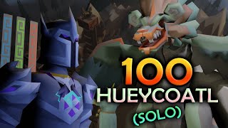 Loot From 100 Hueycoatl Solo [upl. by Katushka]