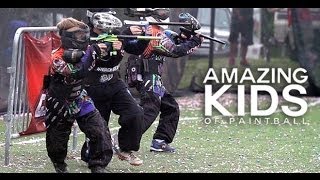 Amazing Kids of Paintball [upl. by Bonnibelle]