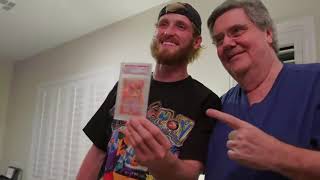 Logan paul spent 150000 on PSA 10 Charizard [upl. by Lehcir742]