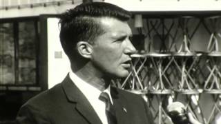 F 1967 Astronaut Wally Schirra Candids and interview [upl. by Valentino]