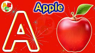 ABC song  nursery rhymes  abc phonics song for toddlers  a for apple [upl. by Peta551]