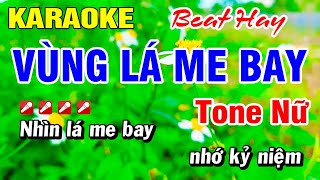 Karaoke Vùng Lá Me Bay Nhạc Sống Beat Hay Tone Nữ  Hoài Phong Organ [upl. by Eenahs]