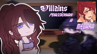 Manhwa Villains reaccionan a Megara Villain Song 1  BG  Milk Chocolate [upl. by Salvucci716]