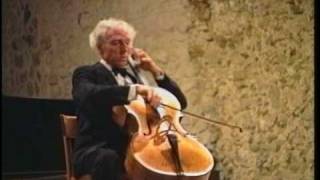 Paul Tortelier plays Bach  Sarabande vaimusiccom [upl. by Ellehcsor]