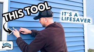 How To Remove a Piece Of Vinyl Siding [upl. by Nawram251]