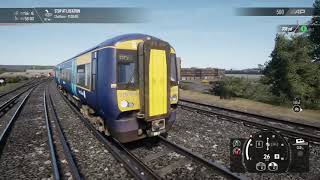 Southeastern class 375 Cab Ride from Rochester to Gillingham in Train Sim World 2 [upl. by Vicki]