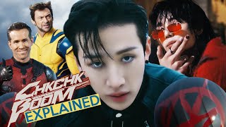 A Marvelcentric theory of Stray Kids’s CHK CHK BOOM  ATE Theory ft Deadpool and Wolverine [upl. by Mitchael]