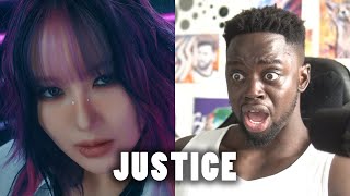 Dreamcatcher드림캐쳐 JUSTICE MV REACTION [upl. by Enifesoj49]