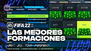 FIFA 22 Mejores FORMACIONES y TACTICAS ✅✅ TUTORIAL [upl. by Irakuy]