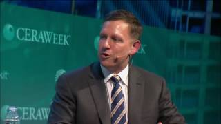 Keynote with Peter Thiel  CERAWeek March 2017 [upl. by Niwdog]