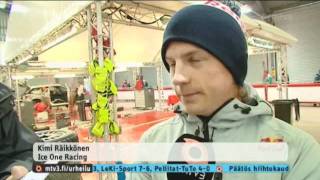 Kimi Räikkönen Interview MTV3 at Wales Rally GB 2011 [upl. by Schiff]