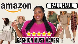 ⭐️NEW⭐️ AMAZON amp TARGET FALL TRY ON HAUL  AMAZON FALL MUST HAVES 2024 [upl. by Iuq804]