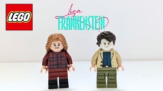 LEGO LISA FRANKENSTEIN Custom Minifigure Showcase [upl. by Goodwin]