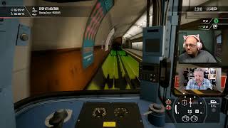 Train Sim World 2 Bakerloo Line live gameplay PlayStation 4 Pro [upl. by Yleak958]