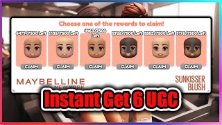 6 UGC LIMITED Paradise 🏠 RP Script  Instant Get UGC Makeup [upl. by Kooima]