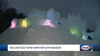 Ice Castles set to return to New Hampshire [upl. by Decrem]