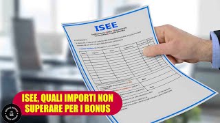 ISEE 2024 gli importi da non superare per accedere ai bonus e alle agevolazioni [upl. by Gilder817]