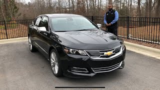 2019 Chevrolet Impala Premier Review Features and Test Drive [upl. by Ramah723]