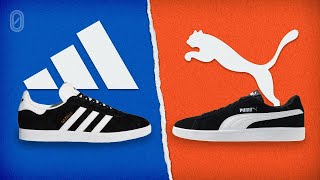 Adidas vs Puma  The Family Argument That Gave Rise to Sports Marketing [upl. by Lladnek]