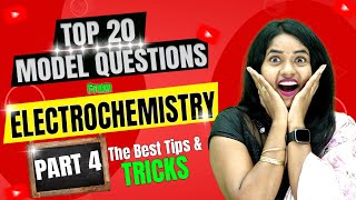 Top 20 Model Questions from Electrochemistry Part 4NEET 2024Komali Mam❤️ [upl. by Jacobina]