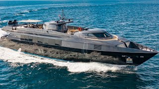 Touring a SuperYacht From OUT OF THIS WORLD  5000000 Baglietto 135 Super Yacht Walkthrough [upl. by Lorelle738]