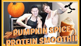 Naked Pumpkin Spice Smoothie with Mario Adrion [upl. by Ainotal]