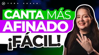 3 EJERCICIOS DE AFINACIÓN PARA CANTANTES PRINCIPIANTES  CANTA BIEN Y AFINADO  YEKA COACH [upl. by Assirak]