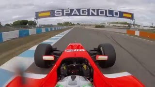 Formula V8 35  Circuito de Jerez Onboard Lap with Alfonso CELIS jr [upl. by Boutis313]