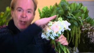 Easy DIY Bridal Bouquet with Michael Gaffney [upl. by Nanek]