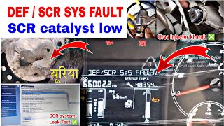 Reductant Consumption too High  DEF problem P20F500  DEF  SCR SYSTEM FAULT [upl. by Agiaf]