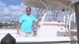 How to remove water spots off your boat  Marine 31 Dockside Tips 2 with Mike Phillips [upl. by Fortunia]