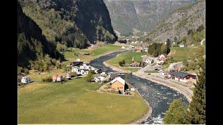 The most beautiful village in the world Flam  Norway [upl. by Solracsiul577]