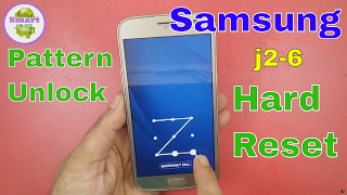 Hard Reset Samsung J2 2016 Pattern Unlock By Hand [upl. by Llevra823]