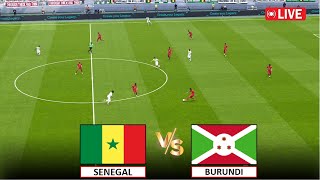 🔴LIVE  SENEGAL vs BURUNDI I AFRICA CUP NATIONS I QUALIFIERS MATCH I eFOOTBALL PES 21 GAMEPLAY [upl. by Hoopes]