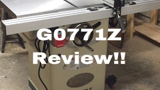 Grizzly G0771Z Table Saw Review [upl. by Minsk]