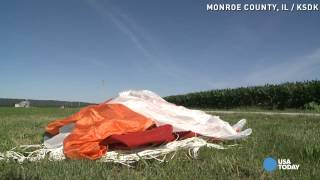 21yearold pilot parachutes from spiraling plane [upl. by Jeffers]