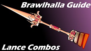 Brawlhalla Guide  Easy Rocket Lance Combos [upl. by Crowell]