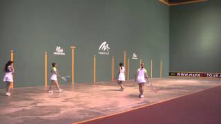 Mx Frontour  Frontenis  Final Damas XíoRaquel vs Hnas Olivares Monterrey 2014 [upl. by Baram988]