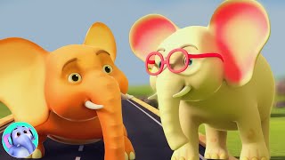 Ek Mota Hathi एक मोटा हाथी  Collection of Best Elephant Cartoon amp Hindi Rhymes for Children [upl. by Rugen225]