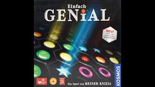 Spielregeln Einfach Genial  Kosmos [upl. by Ttennej]