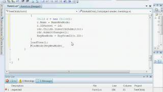 Load tree view from database  part 3 from 3 [upl. by Adnolay]