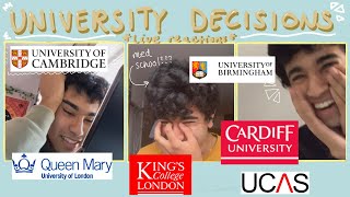 UK university decisions reactions  Am I going to Med school [upl. by Nichols]