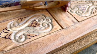 Beautiful new window door design by pvj wood carving [upl. by Ratib266]