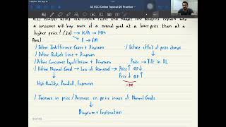 Indifference Curve amp Budget Line Topical 20 Marker Question 1 Class 1  A2 Level Economics  9708 [upl. by Davida]